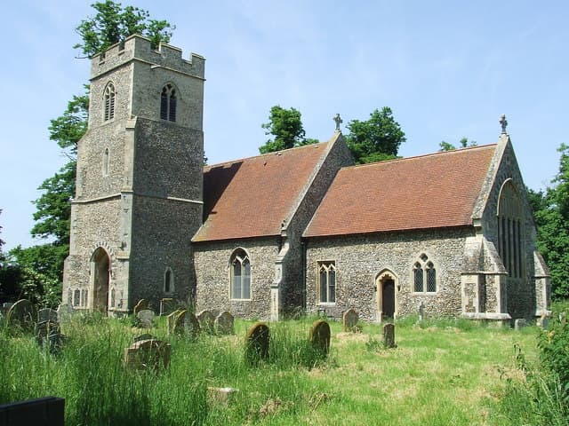 Church of St Andrew in Timworth, Suffolk