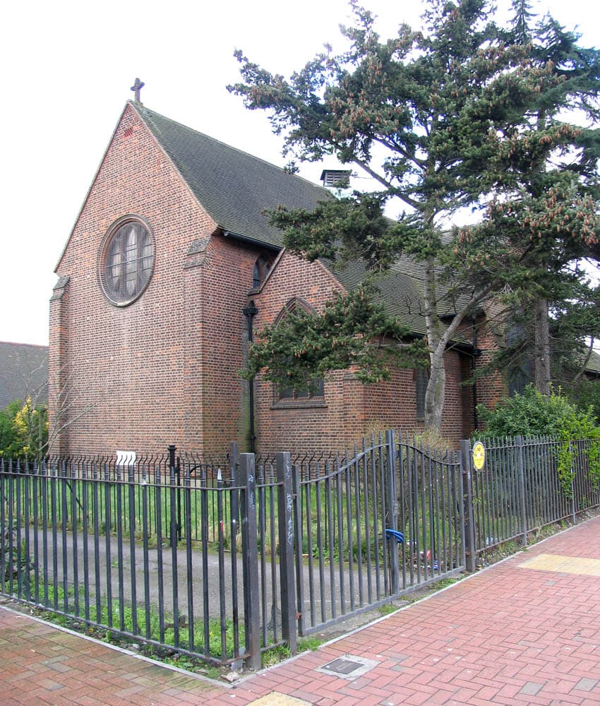 St Martin's Church, Dagenham Dock in Dagenham, Greater London