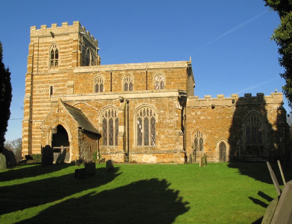 Church of All Saints in Tilton on the Hill, Leicestershire