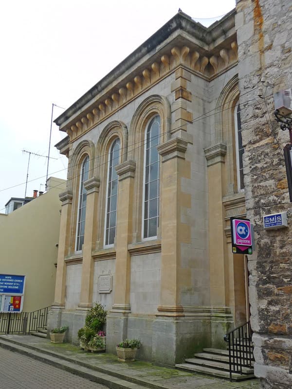 Hope Congregational Chapel in Weymouth, Dorset