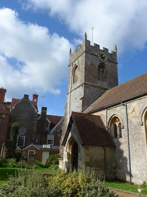Church of the Holy Cross in North Newnton, Wiltshire