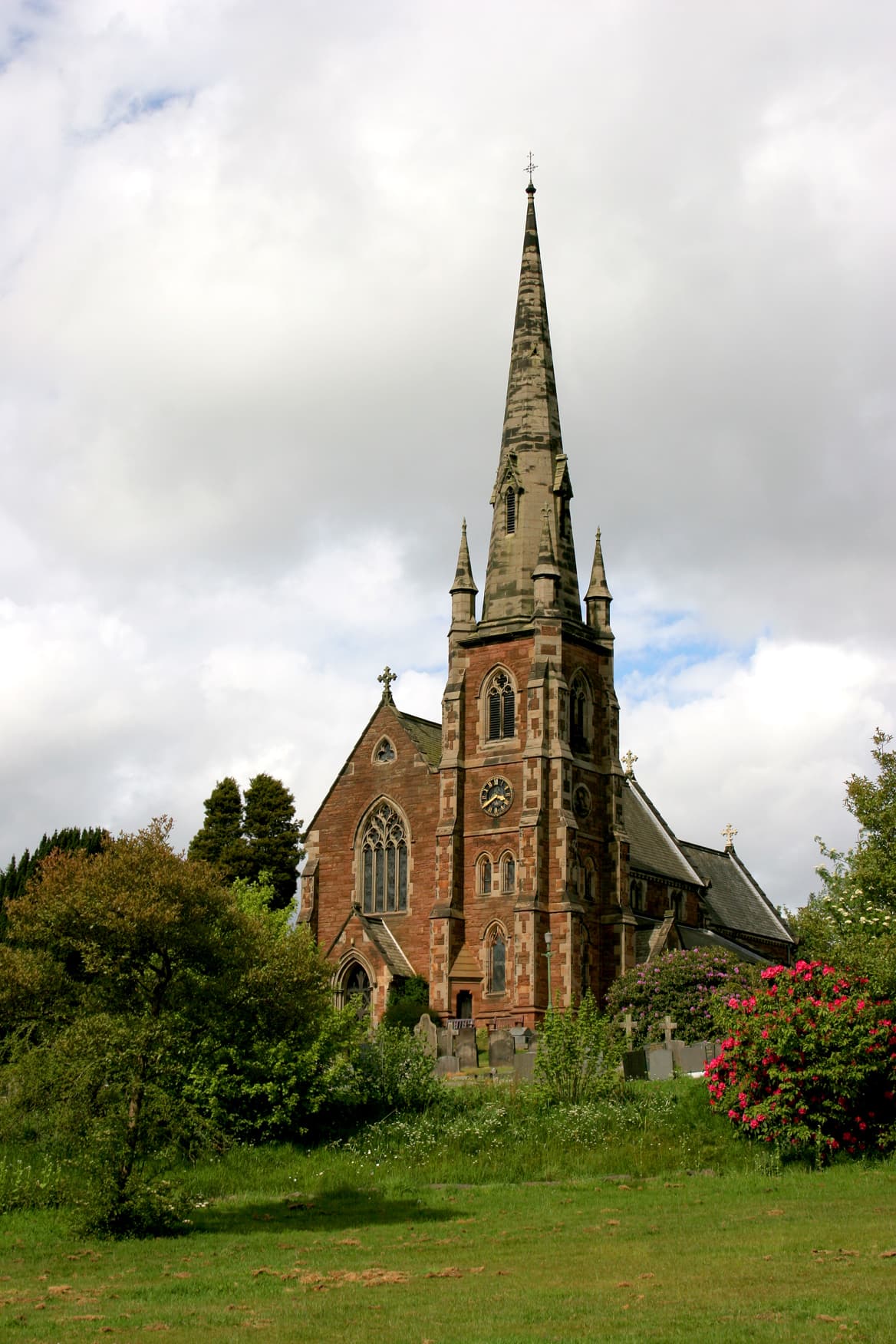 Church of St John the Baptist in Keele, Staffordshire