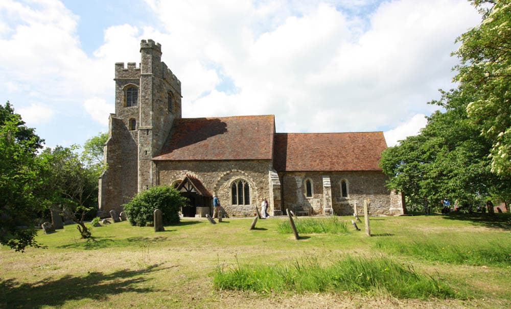 The Parish Church of All Saints in Playden, East Sussex