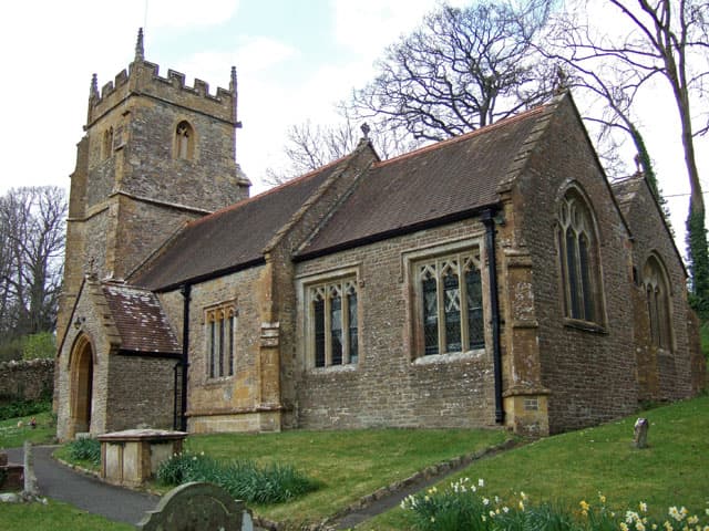 Church of St John the Baptist in North Cheriton, Dorset