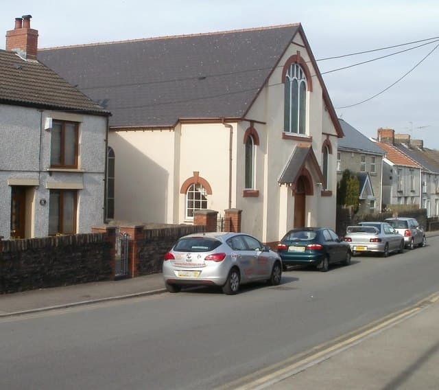 Salem Primitve Methodist Chapel in Nelson, Caerphilly