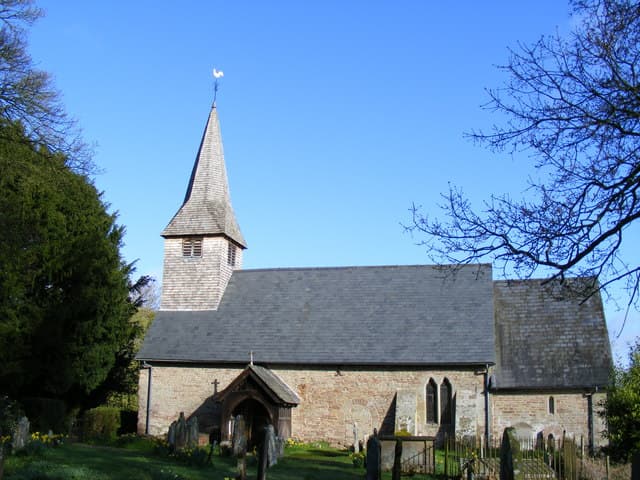Church of St Andrew in Ludlow, Shropshire