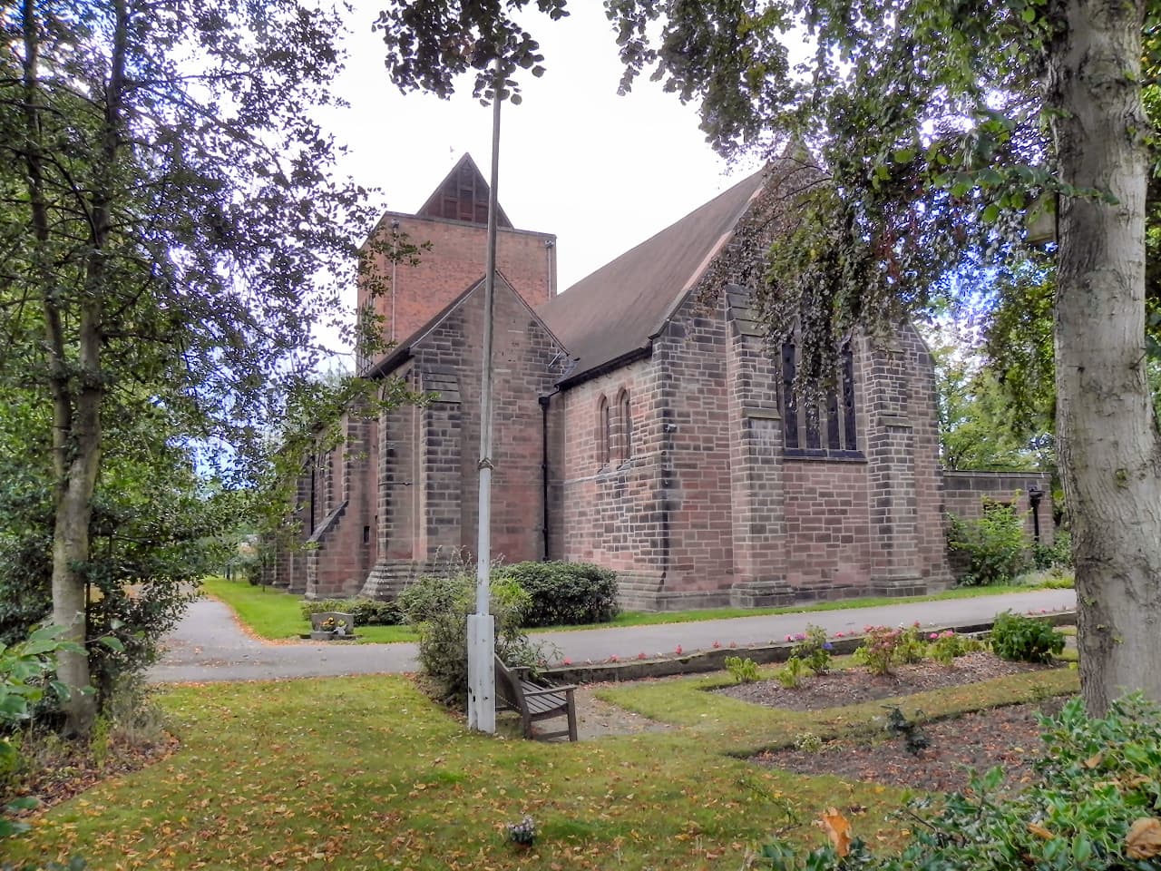Saint Michael and All Angels Church in Stockport, Greater Manchester