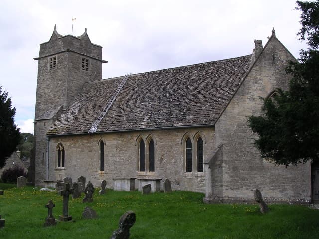 Church of St Mary, Barnsley in Barnsley, Gloucestershire