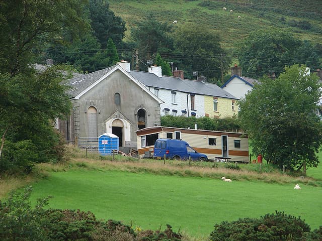 Cwmerfyn Chapel in Ystrad Meurig, Ceredigion