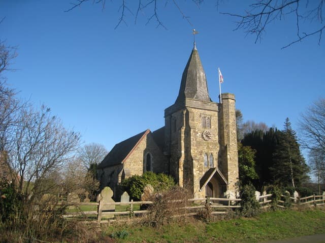The Parish Church of St James in Ewhurst, East Sussex