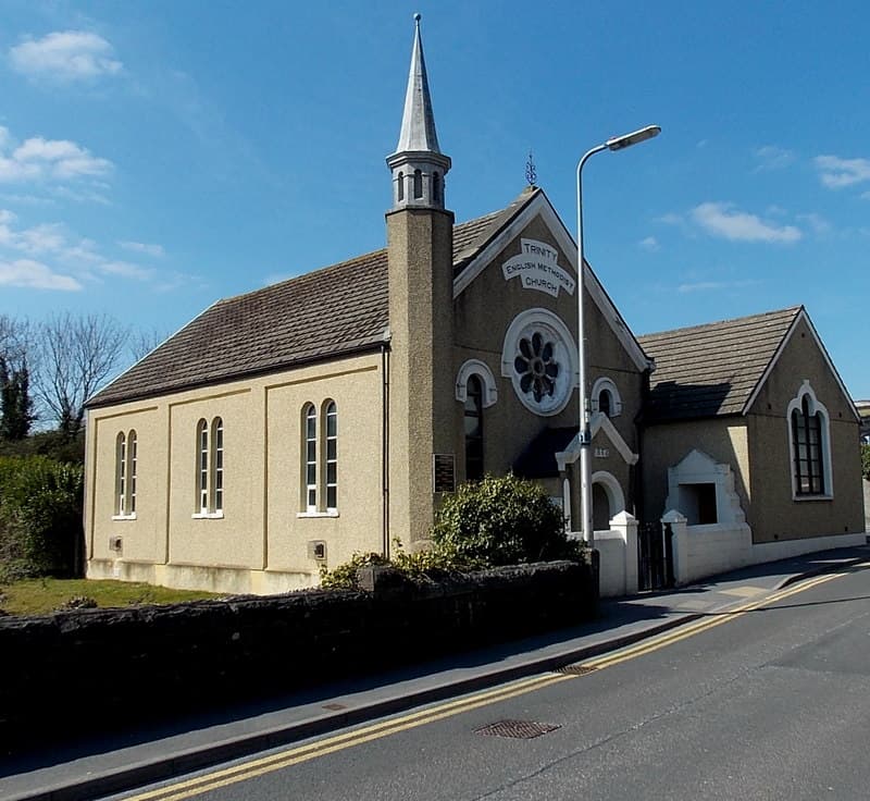 Trinity English Methodist Church in Llandyry, Carmarthenshire