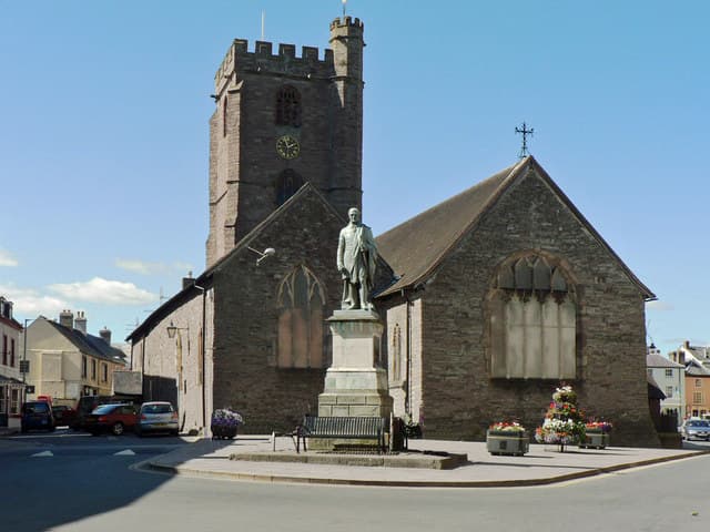 St Mary's Church, Brecon in Brecon, Powys