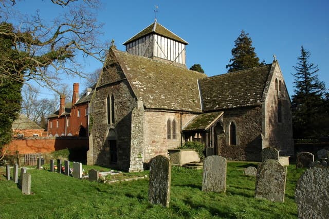 Church of St John the Baptist in Letton, Herefordshire