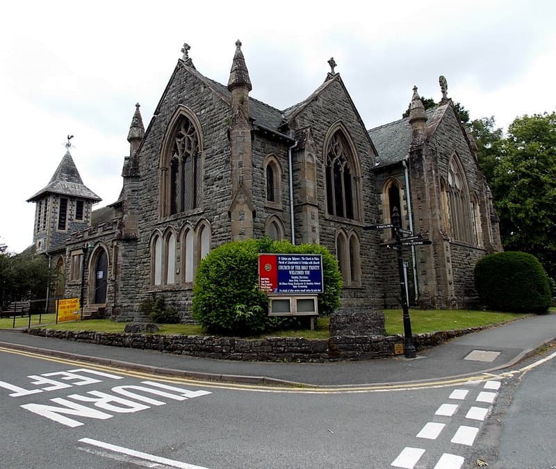 Holy Trinity Parish Church, Spa Road in Llandrindod Wells, Powys