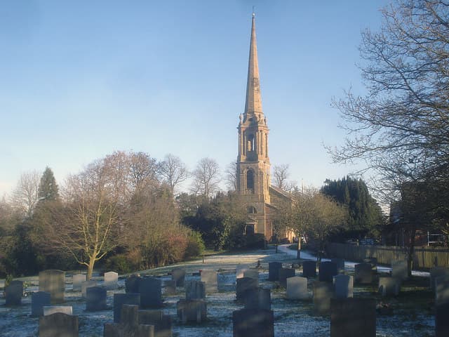 Church of St Bartholomew, Tardebigge in Bromsgrove, Worcestershire