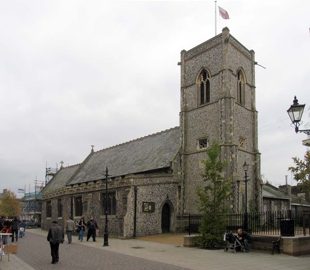 Saint Cuthbert's Church in Thetford, Norfolk