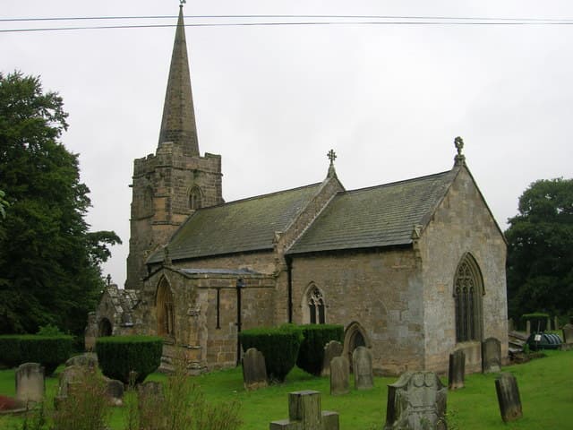 Church of St Nicholas, Ganton in Sherburn, North Yorkshire