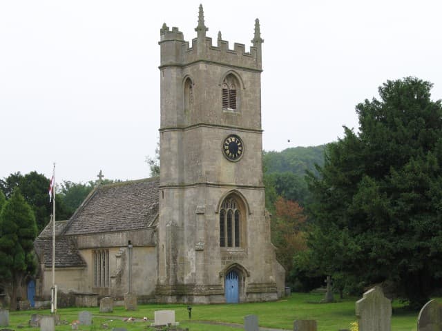 Church of St Andrew in Heddington, Wiltshire