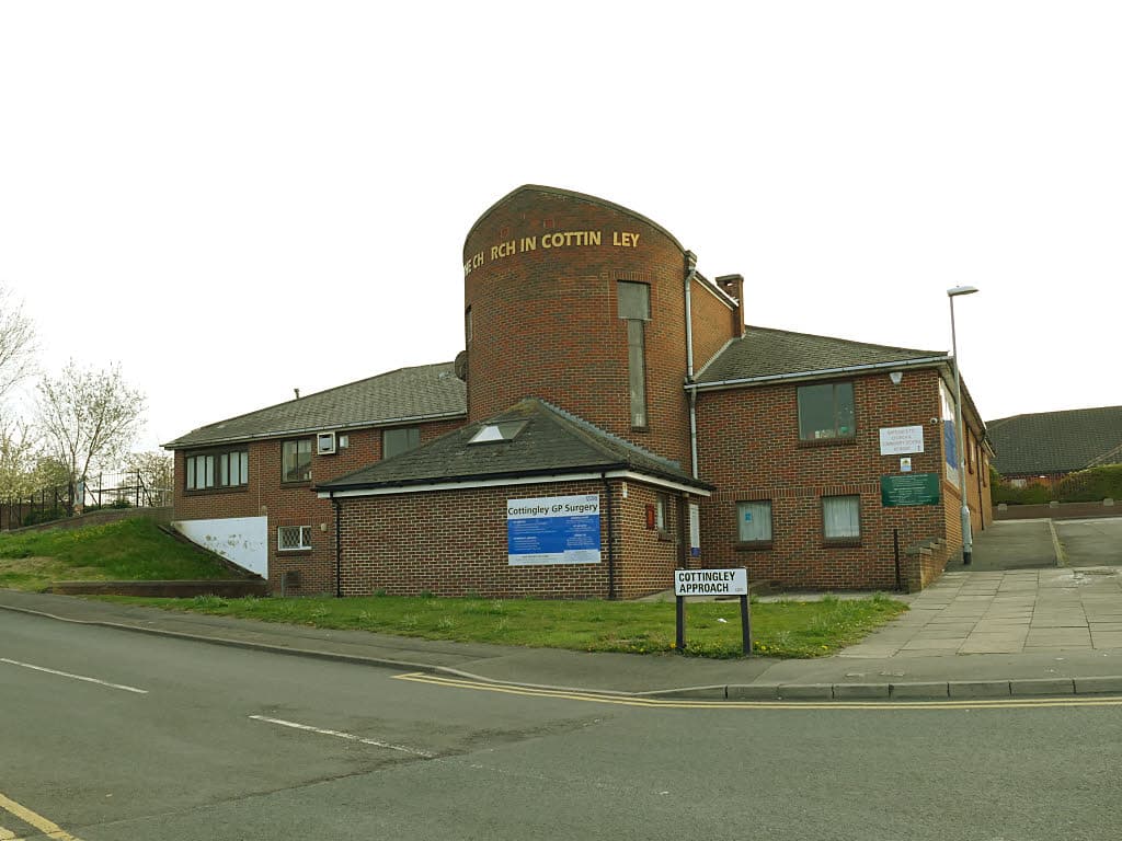 The Church in Cottingley in Leeds, West Yorkshire