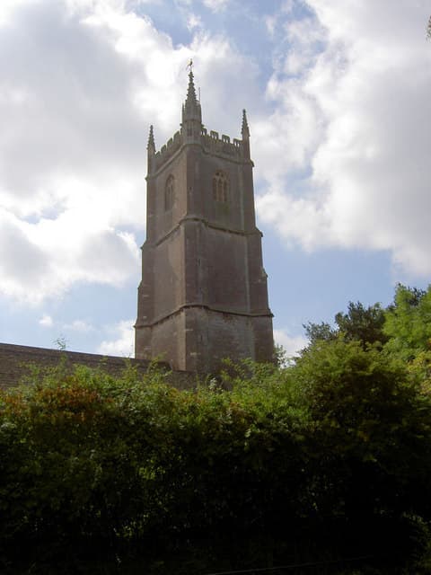 Parish Church of St John the Baptist in Chipping Sodbury, Gloucestershire
