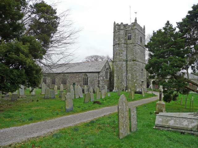 Church of St Tetha in Delabole, Cornwall