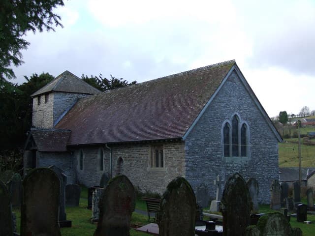 Church of St Dubricius in Erwood, Powys