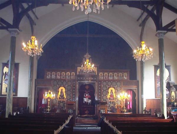 St Mary and St Mercurius Coptic Orthodox Church in Risca, Caerphilly