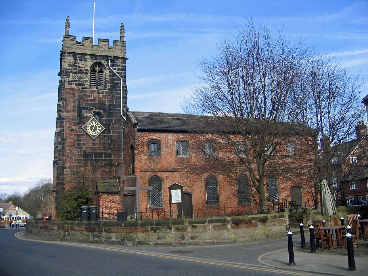 St Luke's Church, Holmes Chapel in Goostrey, Cheshire