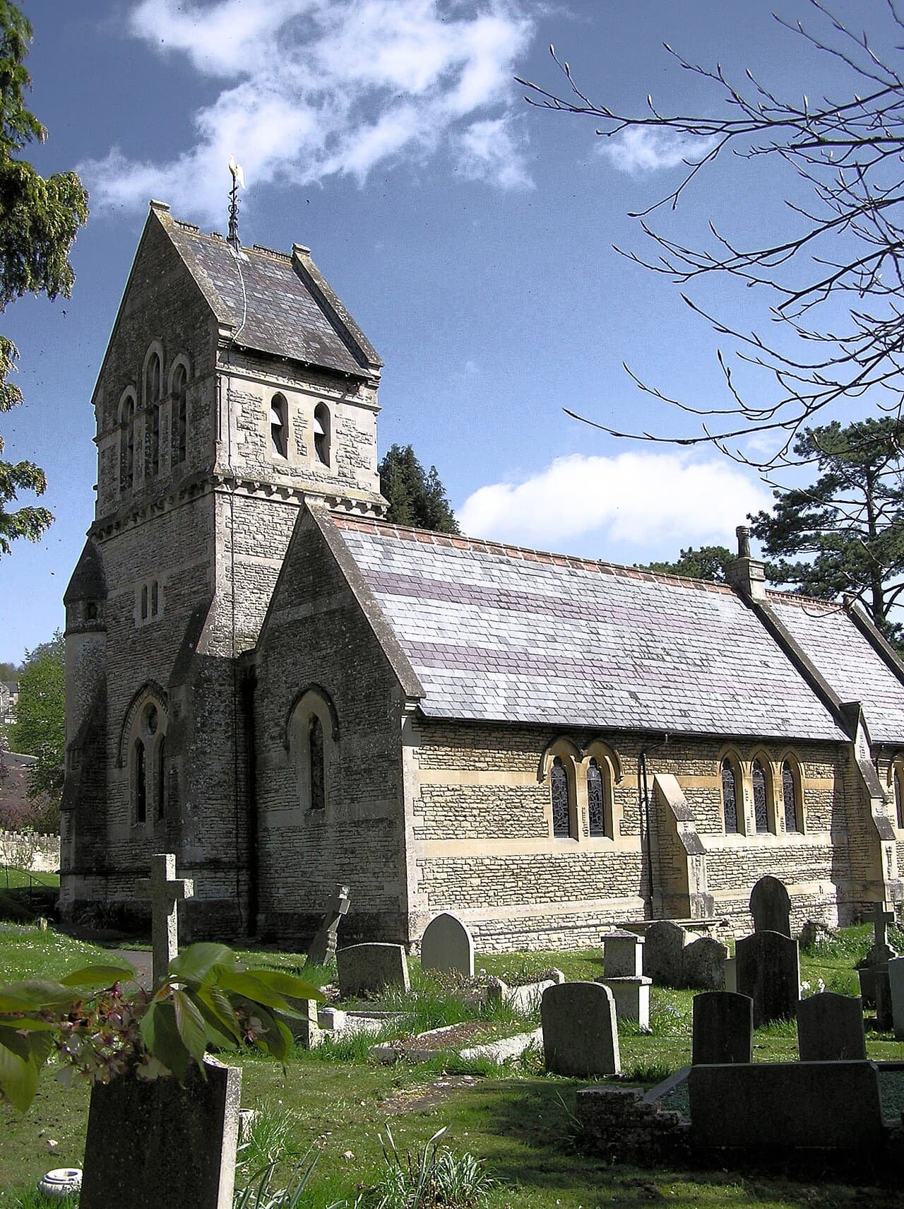 St Michael's Church, Monkton Combe in Southstoke, Somerset
