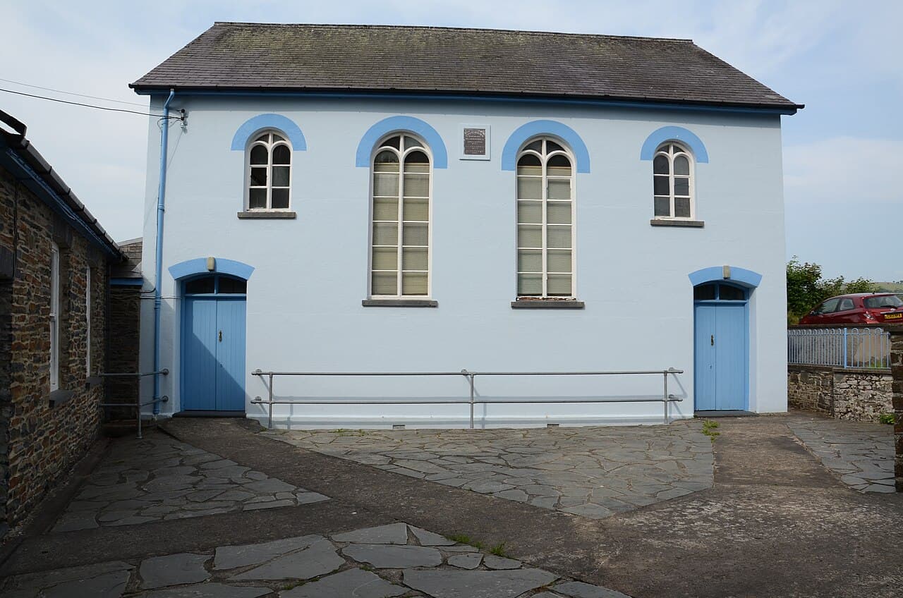 Ty'ngwndwn Welsh Independent Chapel in Llanfihangel Ystrad, Ceredigion