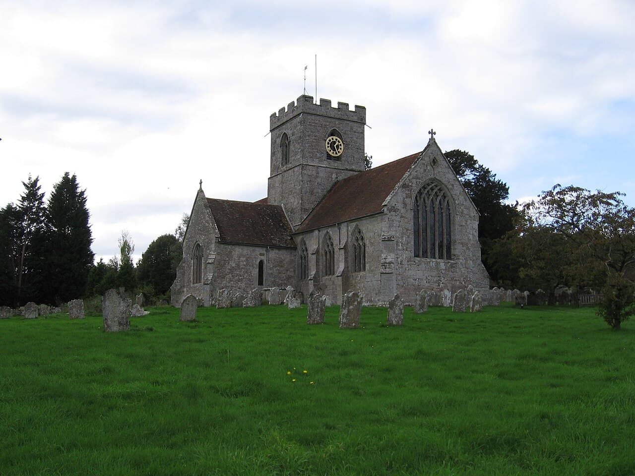 Church of St Mary the Virgin in Dinton, Wiltshire