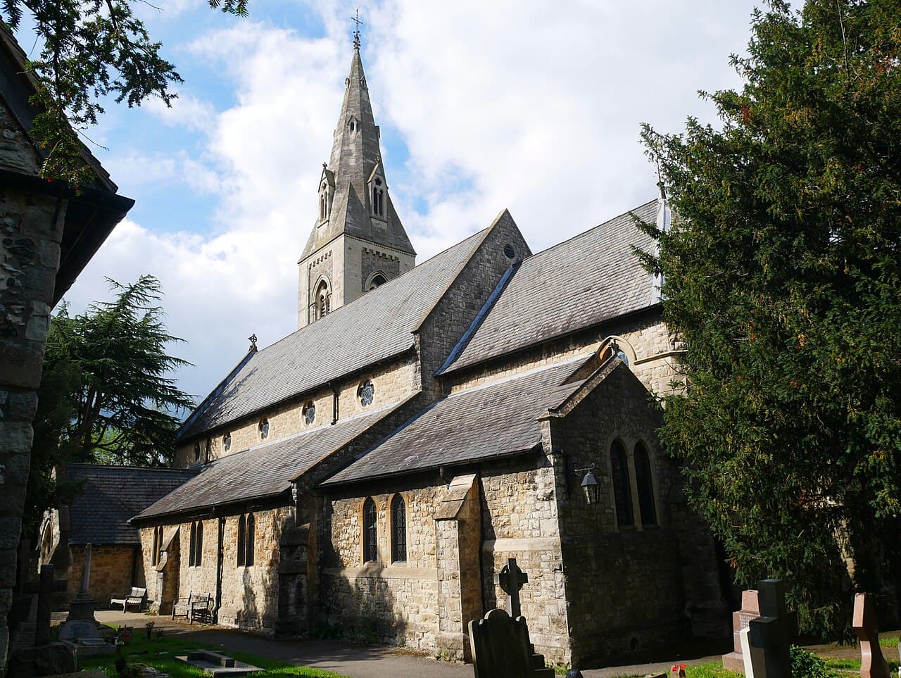 Church of St Dunstan in Cheam Village, Sutton, Greater London