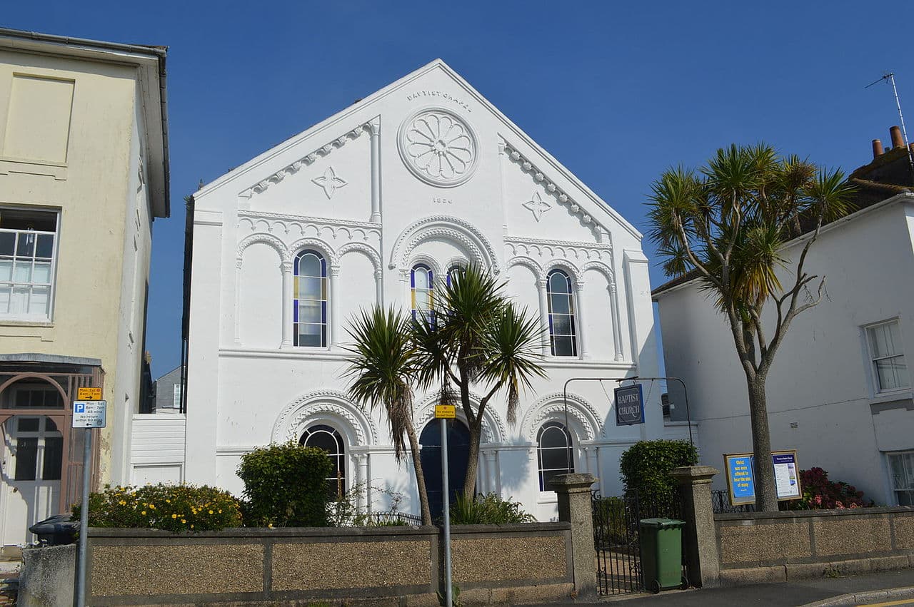 Baptist Church and Attached Schoolroom at Rear in Penzance, Cornwall