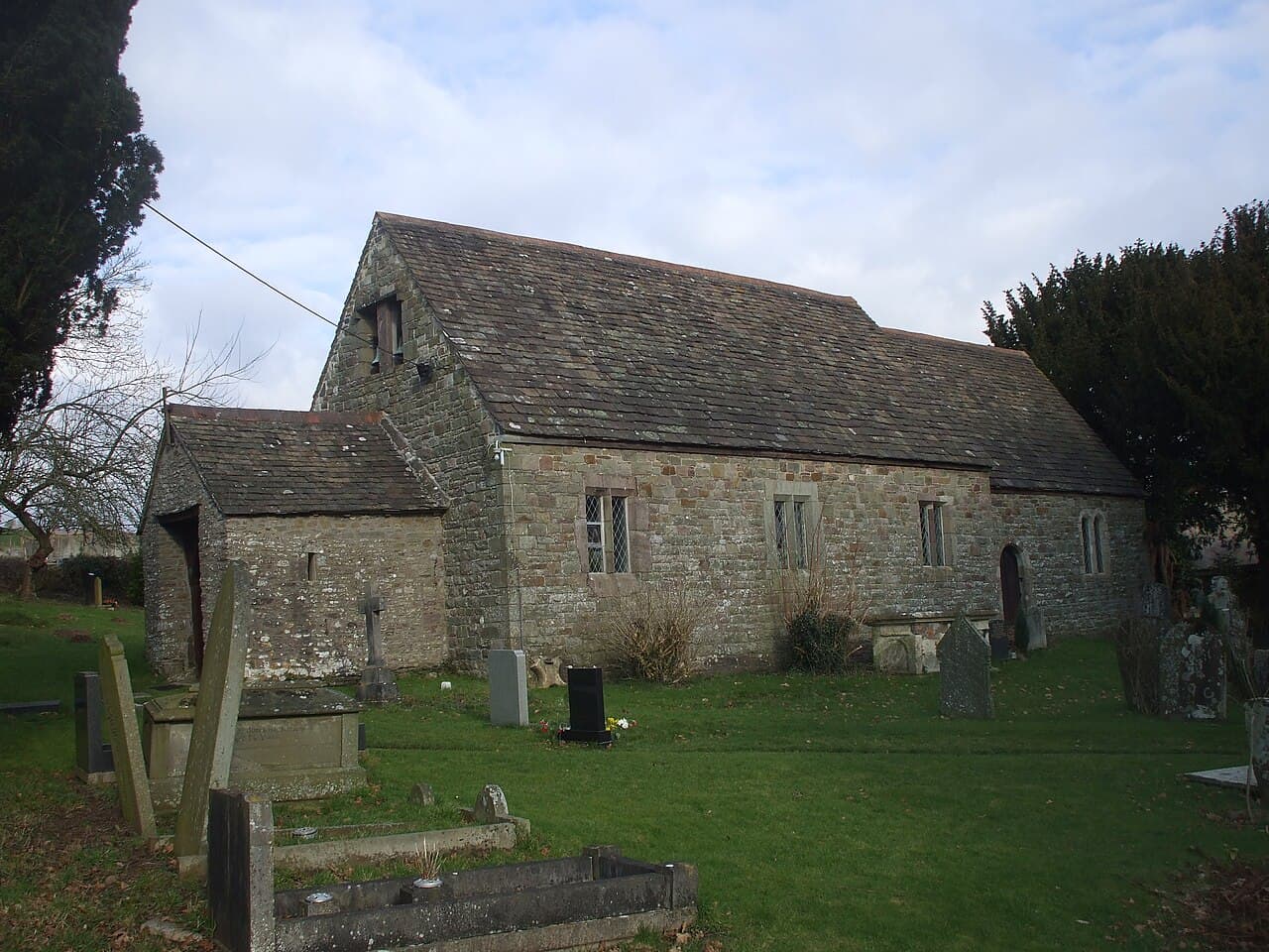 St Tegfedd's Church in Llangybi, Monmouthshire