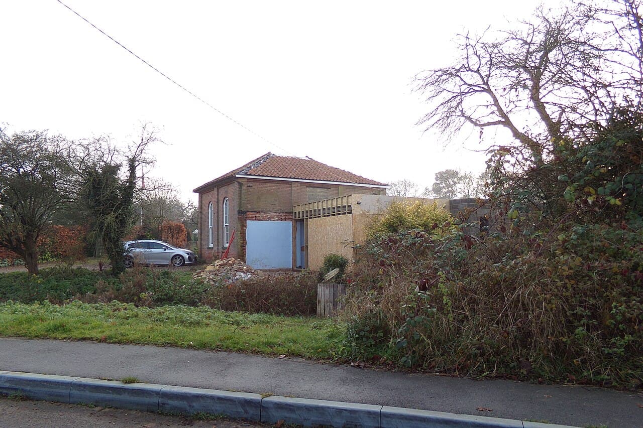 Sibton Primitive Methodist Chapel in Sibton, Suffolk