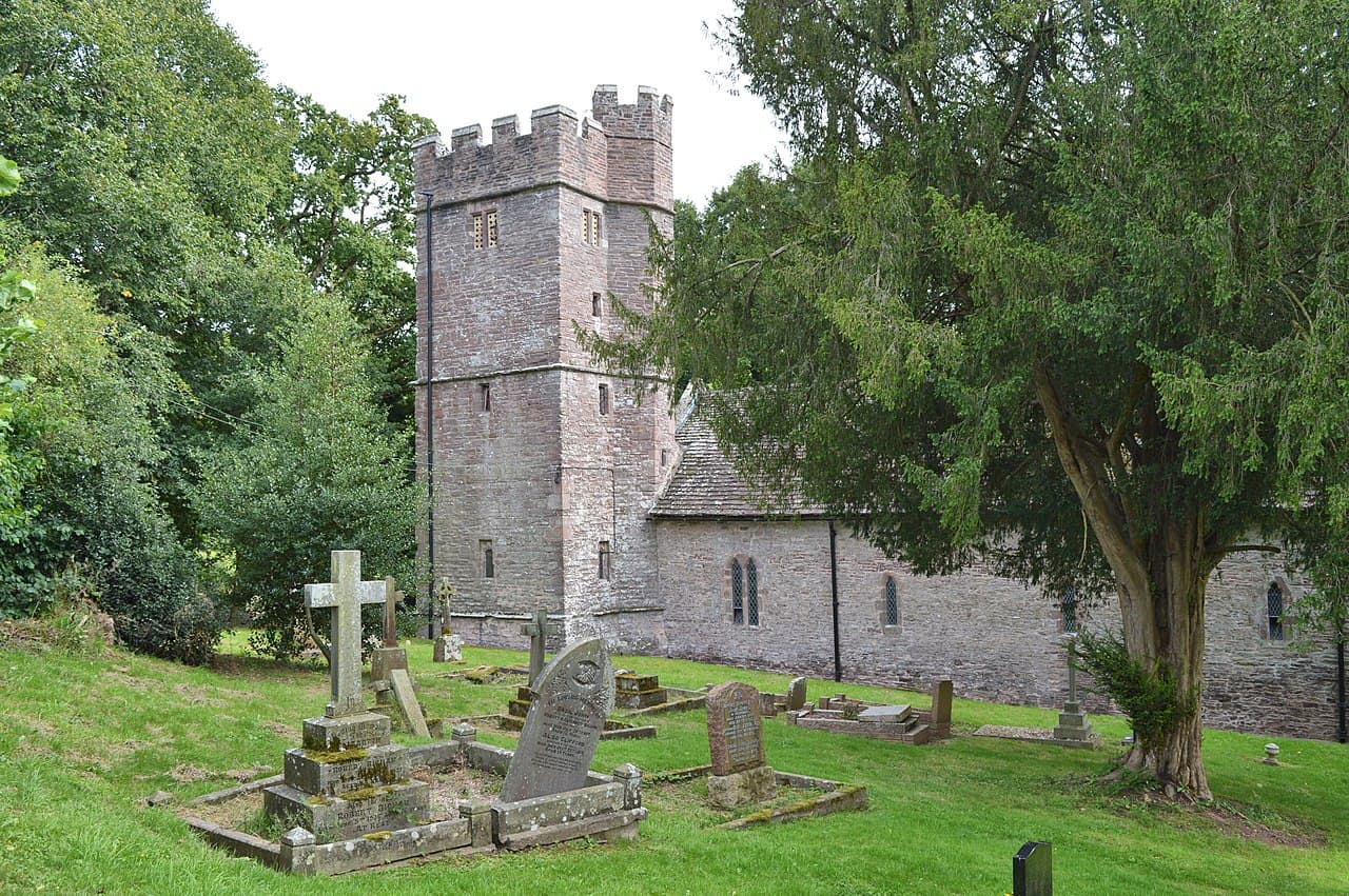 St Jerome's Church in Llangwm, Monmouthshire