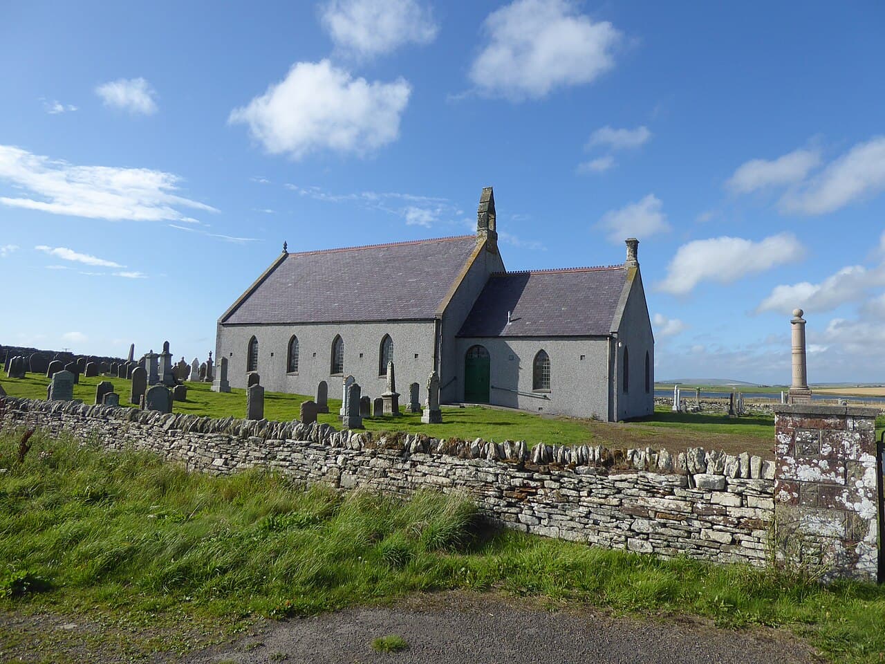 Stenness Church in Dounby, Orkney