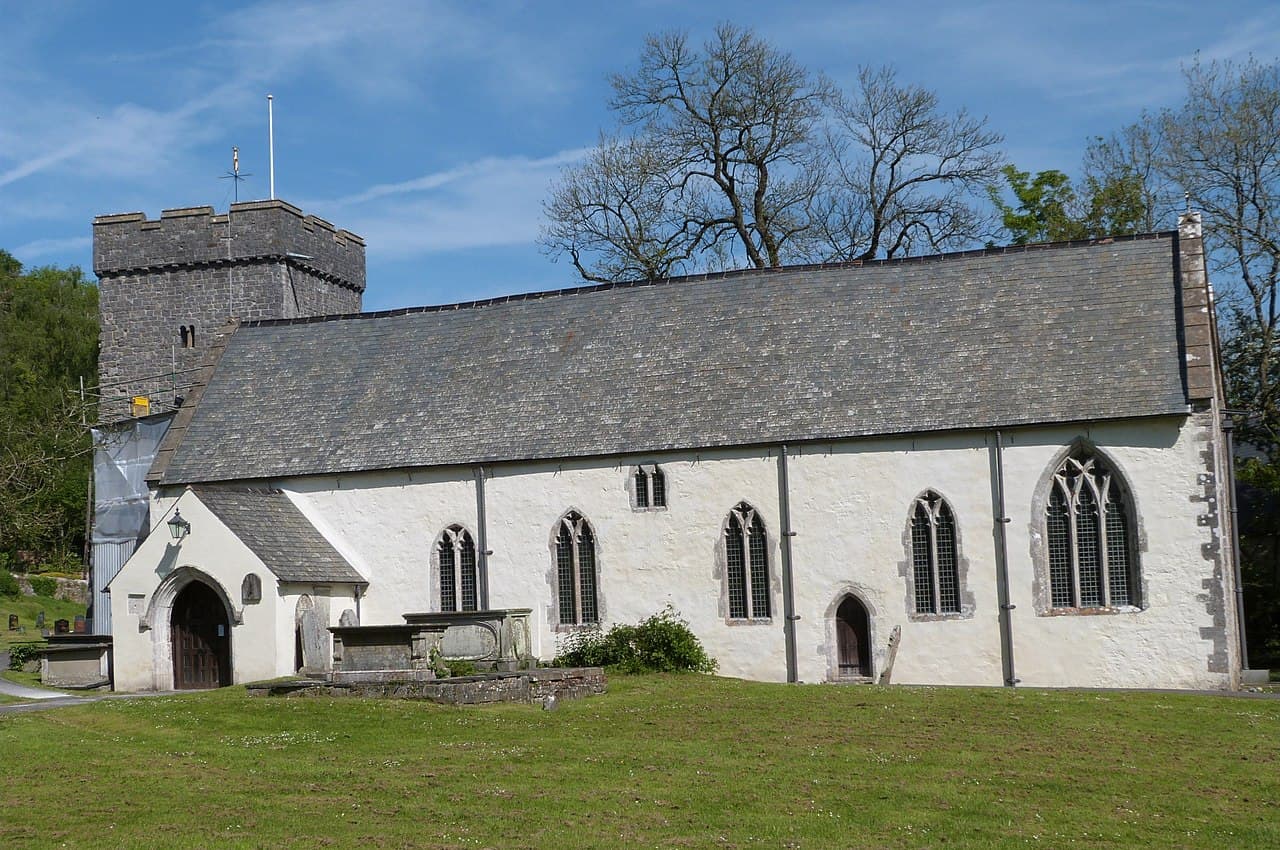 St Cadoc's Church in Llancarfan, Vale of Glamorgan