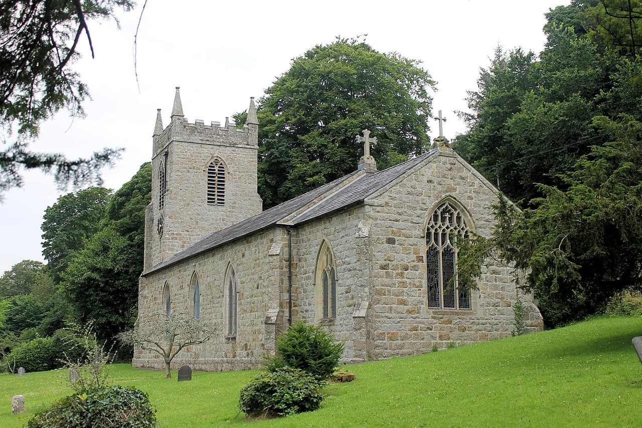 St Cyngar's Church in Llangefni, Gwynedd