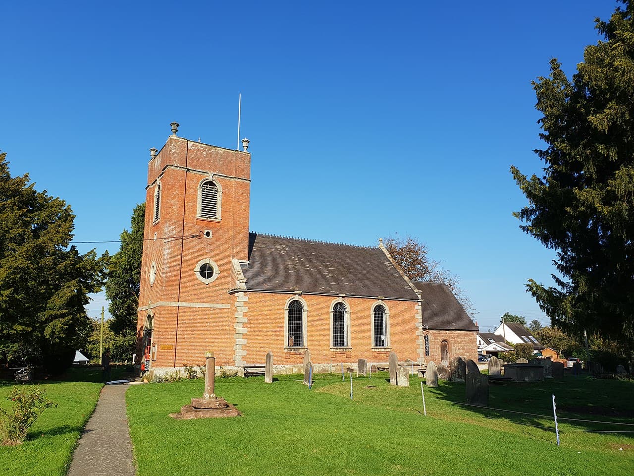 Church of St. John the Baptist in Waters Upton, Shropshire