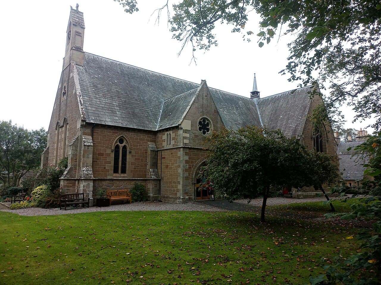 Holy Trinity Episcopal Church, High Cross Avenue, Melrose in St Boswells, Scottish Borders