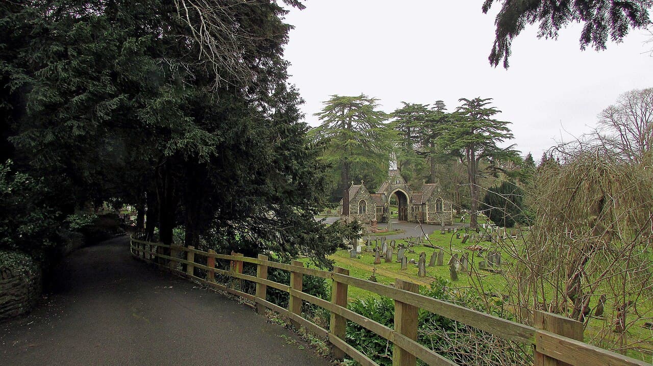 Mortuary Chapels At Keynsham Cemetery in Keynsham, Somerset