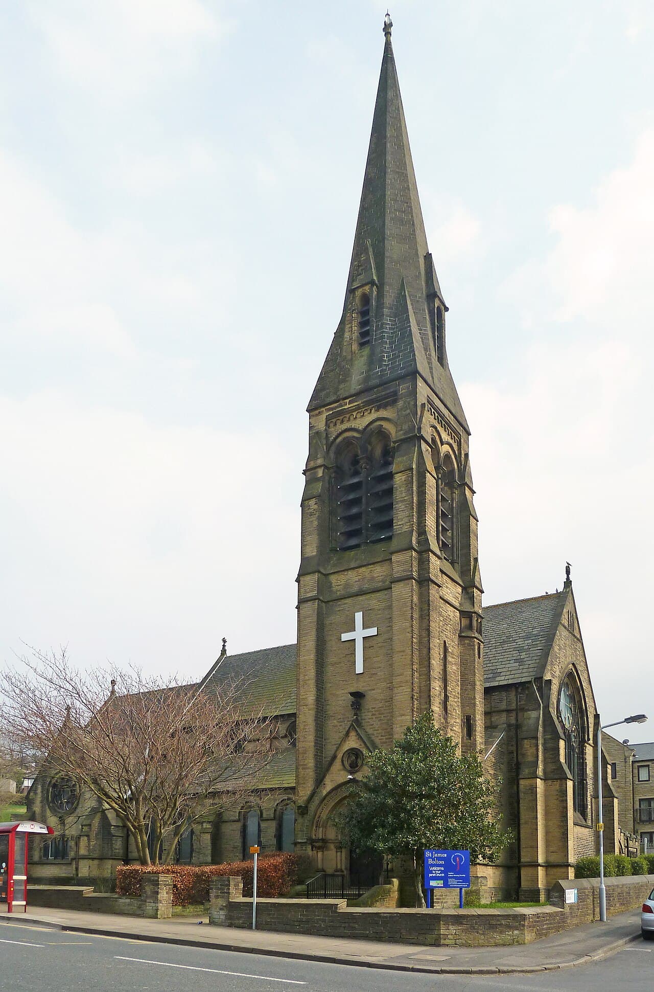 Church of St James in Bradford, West Yorkshire