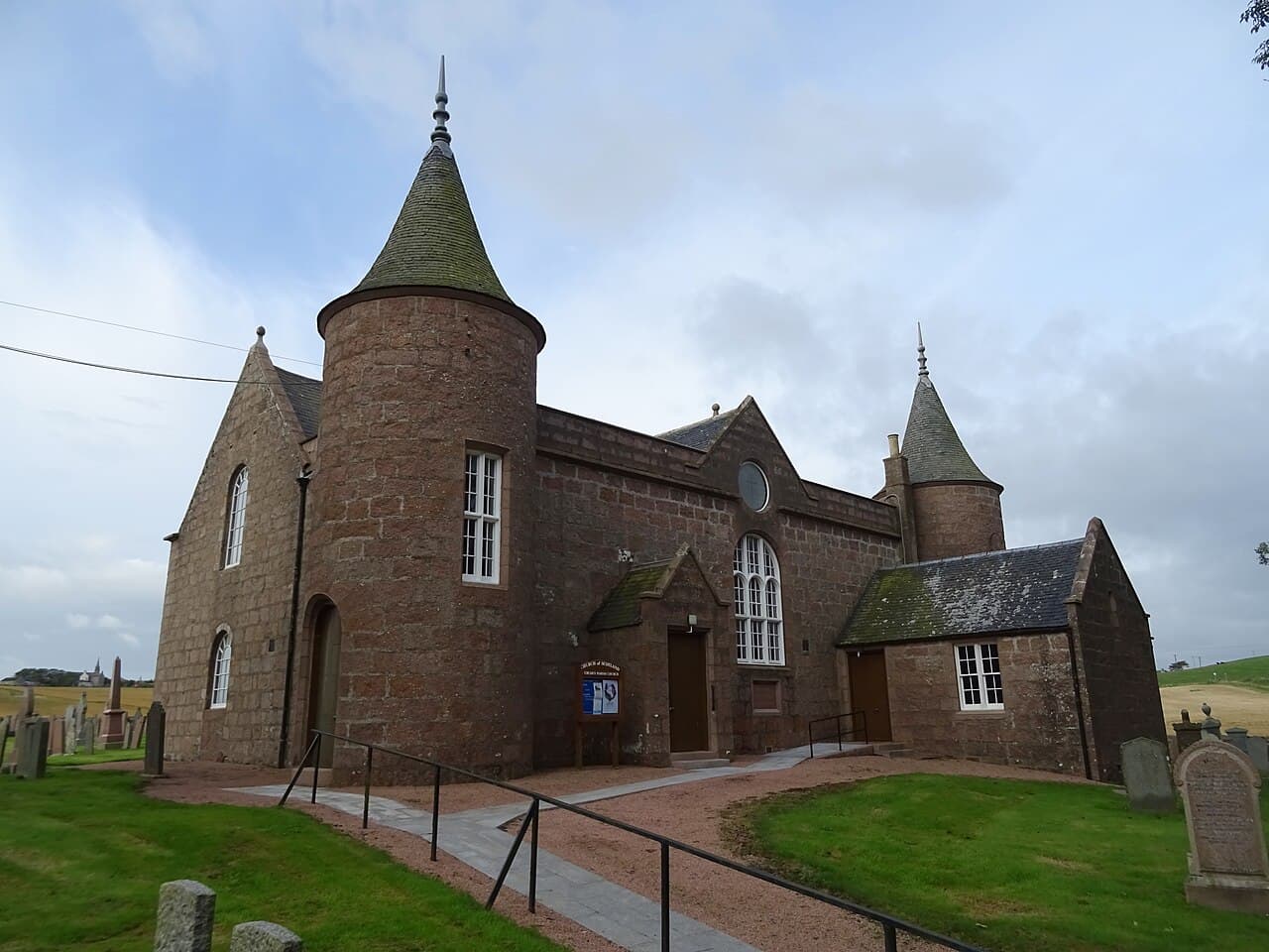 Cruden Parish Church in Peterhead, Aberdeenshire