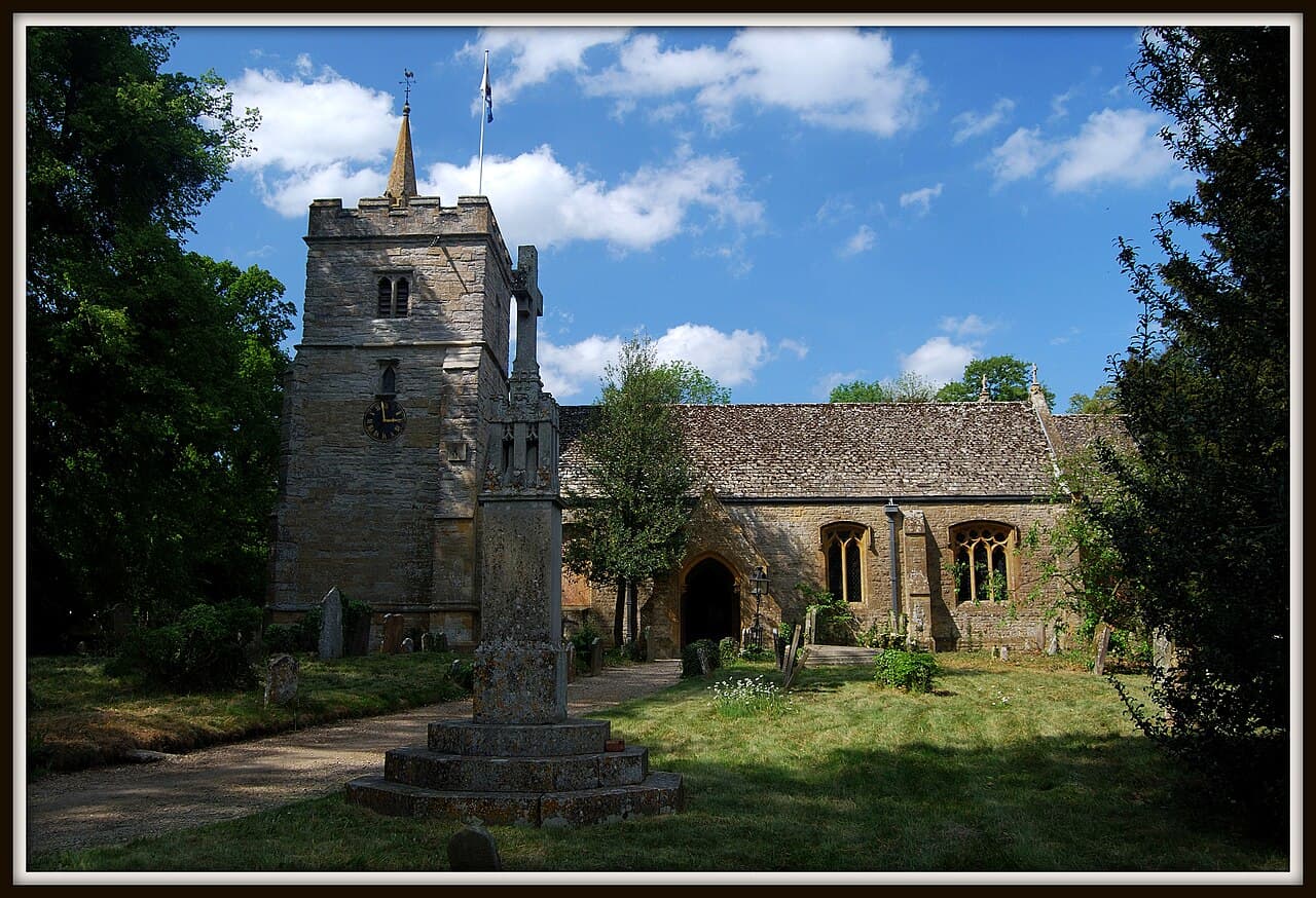Church of St James in Pershore, Worcestershire