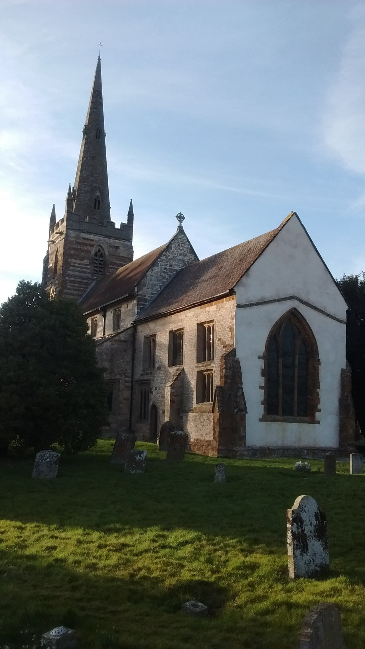 Church of All Saints in Ladbroke, Warwickshire