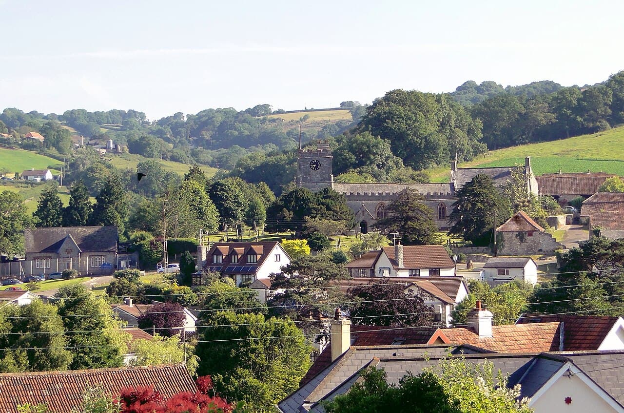 Church of St Peter and St Paul in Uplyme, Devon