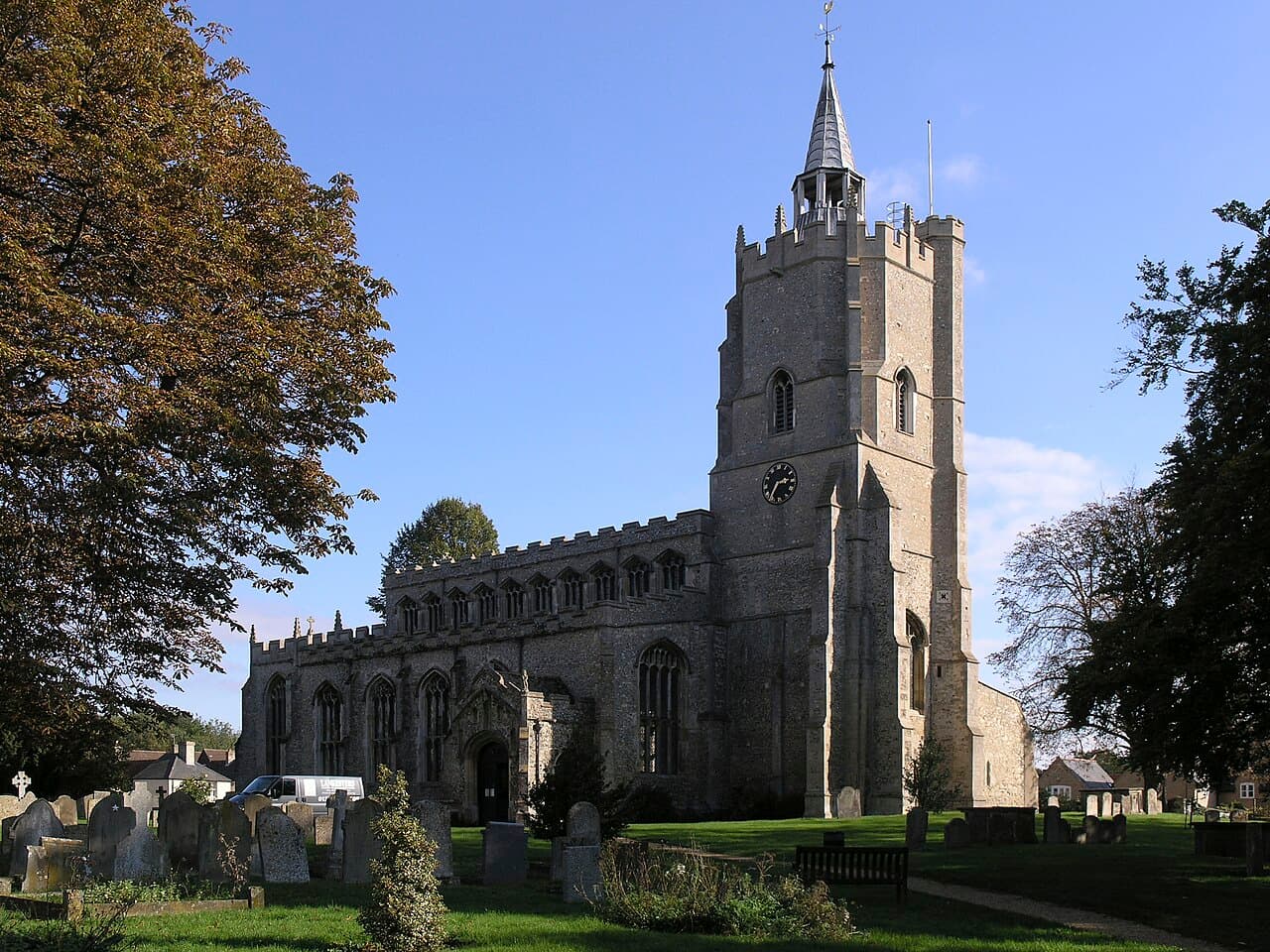 Church of St Mary the Virgin in Burwell, Suffolk