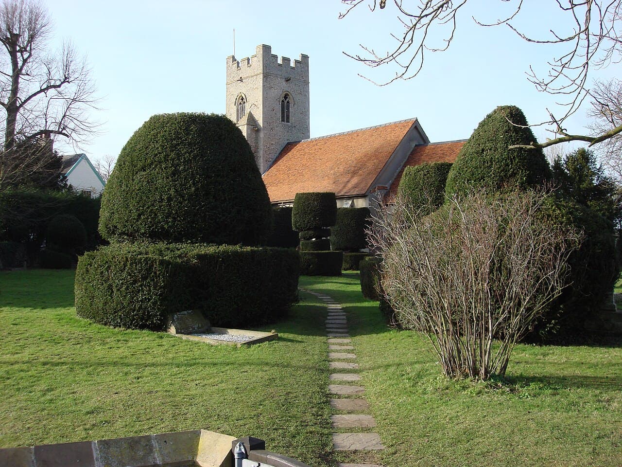 Borley Church in Sudbury, Suffolk