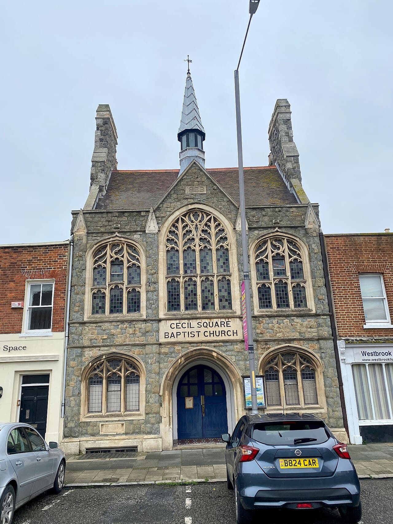 Cecil Square Baptist Church in Margate, Kent